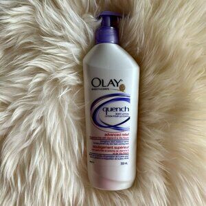 Olay Quench Body Lotion Advanced Relief Fragrance Free Vitamin E Discontinued
